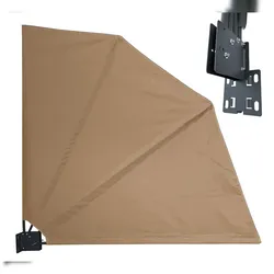 QUICK STAR Fächer 140x140cm Beige