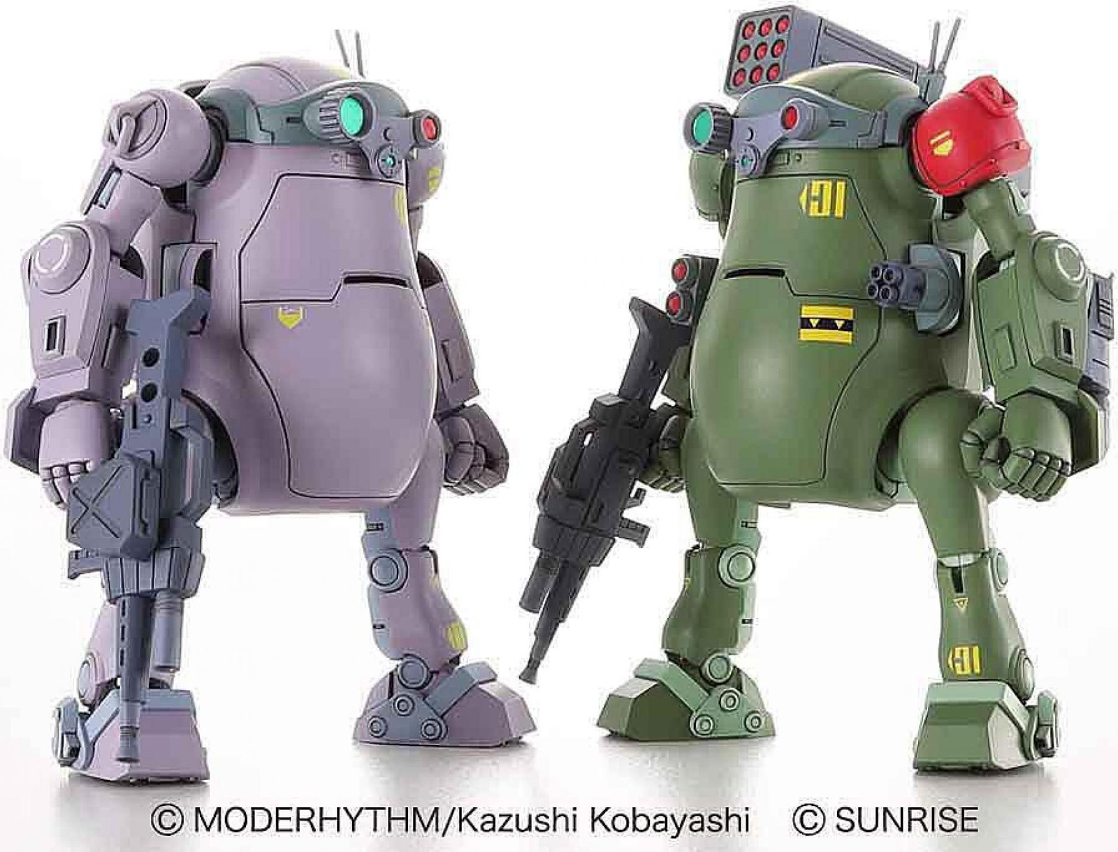 Hasegawa MechatroWeGo VOTOMS samenwerkingsserie deel 3 modelbouwsets 1:35