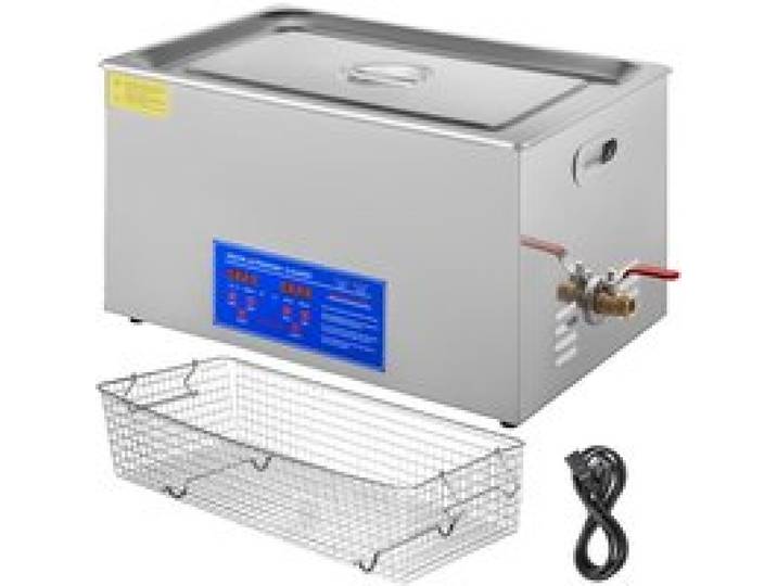Nettoyeur à Ultrasons-Duoku-22 L-Acier Inoxydable-avec Minuterie de Chauffage Numérique et Nettoyage de Bijoux