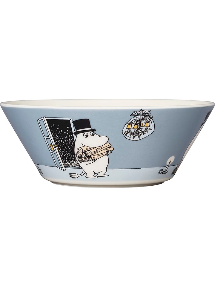 Schale "Moominpappa" in Grau - Ø 15 cm - onesize