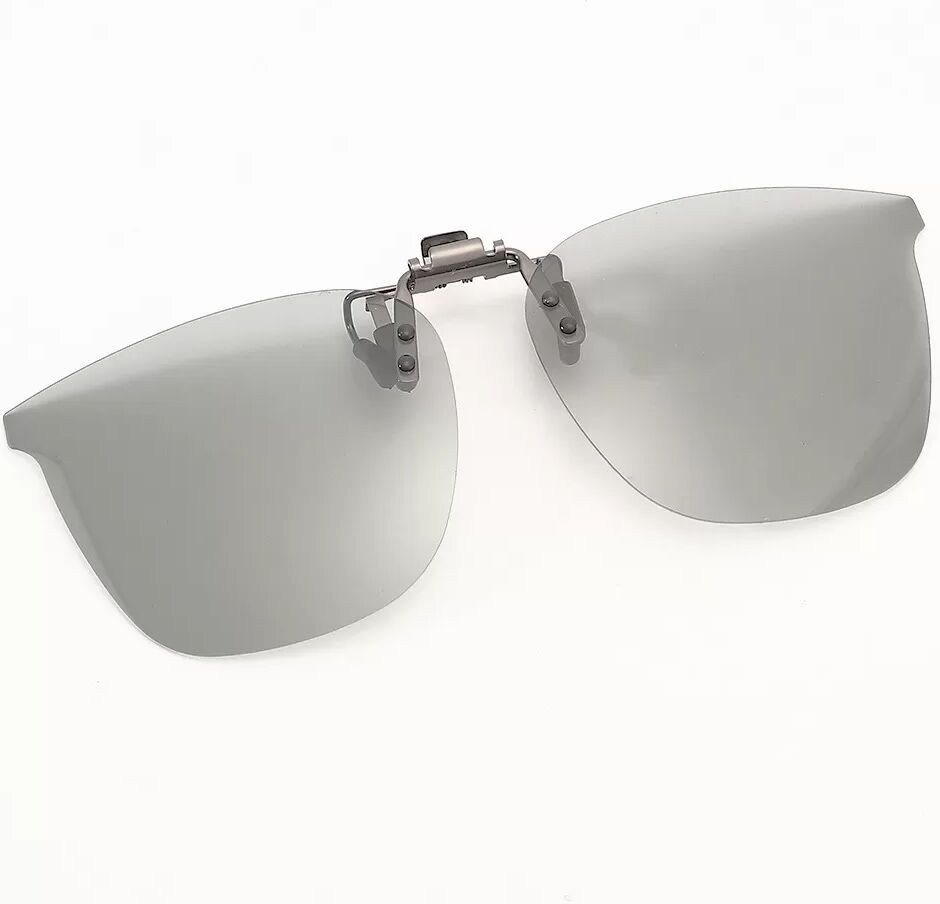 INF Polarisierte Clip-on-Sonnenbrille Grau