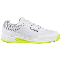 Kempa, Jungen, Hallenschuhe, Hallen-Sport-Schuhe Wing 3.0 Jr (38), Weiss, Grün, Schwarz