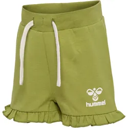 hummel hmlDREAM RUFFLE Baby-Sweatshorts 6156 - green olive 104