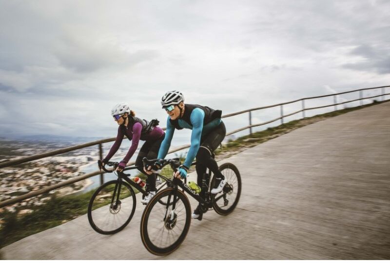 Force Gilet ciclismo antivento  VEST VISION nero