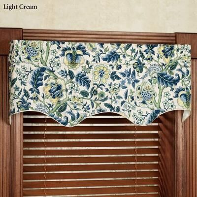 A. L. Ellis Inc Regency Duchess Filler Valance 50 x 15, 50 x 15, Light Cream