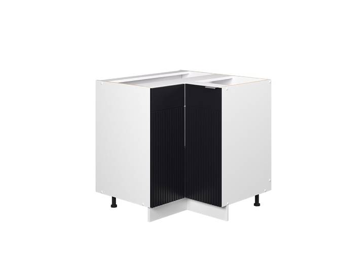 Meuble dangle sans pt noir rayé 80,5x82cm