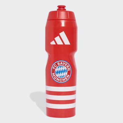 Trinkflasche ADIDAS PERFORMANCE "FC BAYERN MÜNCHEN HEIM", rot (rot, weiß), Trinkflaschen Trinkflasche, für Erwachsene