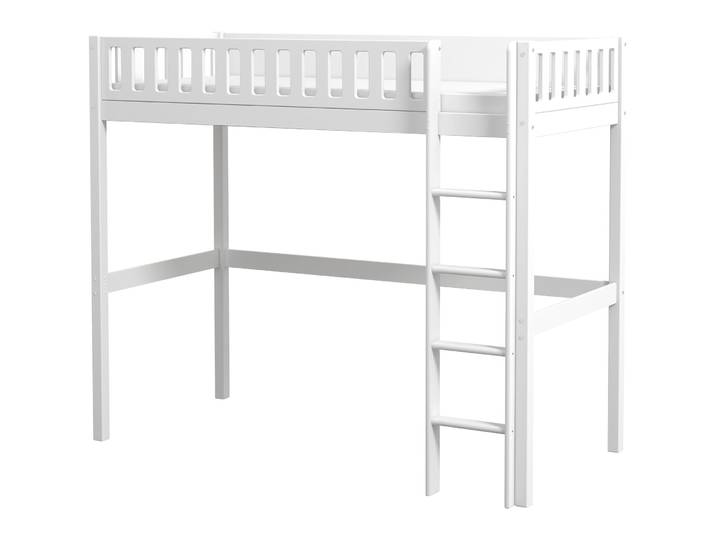 Hochbett Leeloo weiss Pinie 90 x 200 cm - Hochbett