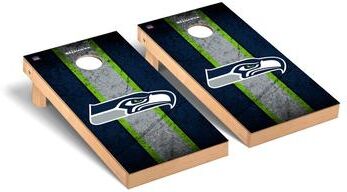 Skip's Garage Seattle Seahawks 2x4 Pro Cornhole Boards - V5