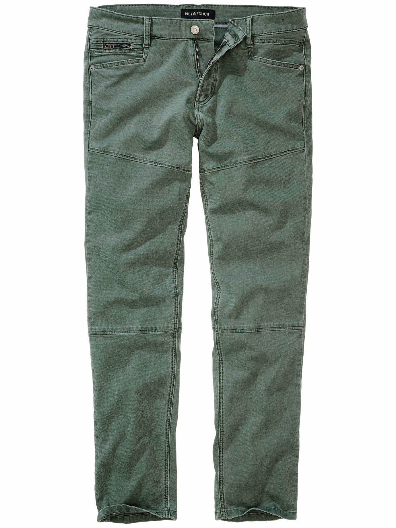 Mey & Edlich Herren Quadrizeps-Hose Grün 98 % Baumwolle, 2 % Elasthan