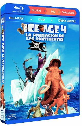Steve Martino - Ice Age 4 (Blu-Ray + Dvd + Copia Digital) (Blu-Ray) (Import) (Keine Deutsche Sprache) (2012) Animació - Preis vom 09.10.2026 07:28:09 h