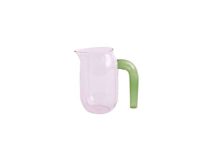 Hay - Carafe Jug - Rose - Verre borosilicaté - Designer Jochen Holz