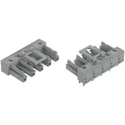 Wago 770-845/011-000/064-000 Buchse für Leiterplatten,abgewinkelt,5-polig,grau 770845011000064000  - 50 Stück