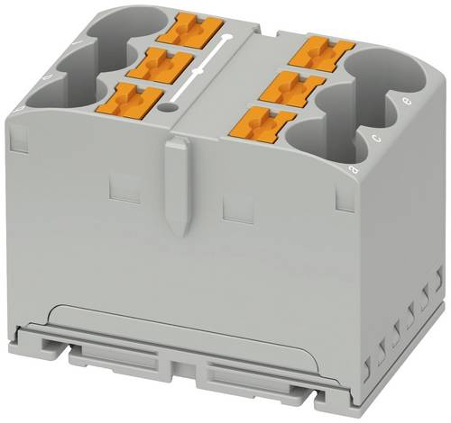 Phoenix Contact 1082387 Verteilerblock Push-Lock-Anschluss Grau