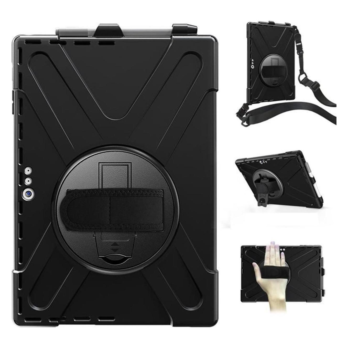 eSTUFF Defender Case with Screen (Microsoft Surface Pro 4, Microsoft Surface Pro 5, Microsoft Surface Pro 6, Microsoft Surface Pro 7) (ES683600-BULK)