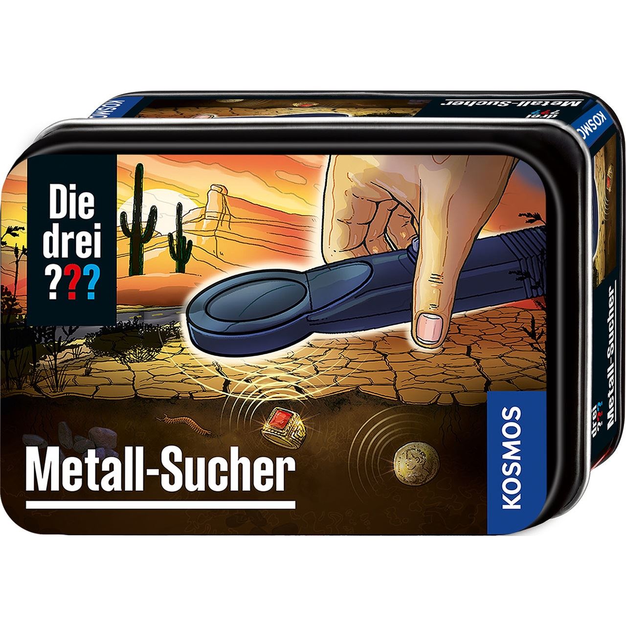 Kosmos Die drei ??? Metall-Sucher (Metalldose)