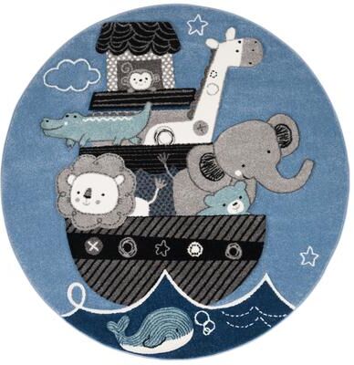 SAFAVIEH Carousel Kids Panna Animal Rug
