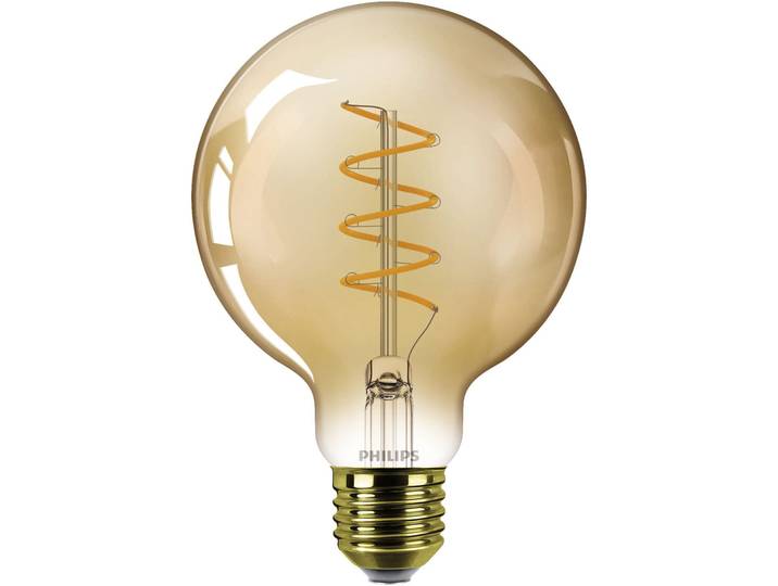Leuchtmittel Philips Glas amber 40W E27 - LED - Lichtfarbe: Extra warmweiss - Leuchtmittel- LED Leuchtmittel