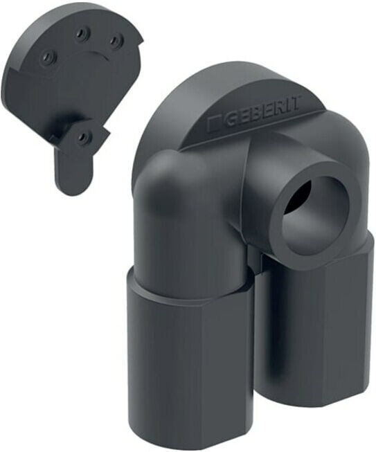 Geberit Kit d'isolation phonique 92x116mm, coudé double 90°, noir, EPDM (601805001)