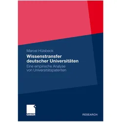 Wissenstransfer deutscher Universitäten, Fachbücher von Marcel Hülsbeck