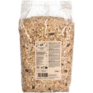KoRo Müsli Basis Müsli mit Saaten, BIO, Vorratspack, 2000g (2kg)