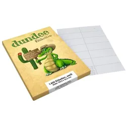 dundee Etiketten D585137 weiß 105,0 x 42,3 mm