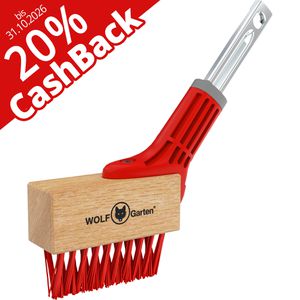 Wolf-Garten Fugenbürste FBP-M Soft, 71AAA044650, 20% Cashback, Multi-Star Werkzeugkopf, Breite 9 cm