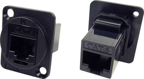 Cliff XLR Adapter UTP RJ45 Cat6 auf RJ45 Cat6 Adapter, Einbau CP30222 CP30222 Inhalt: 1St.