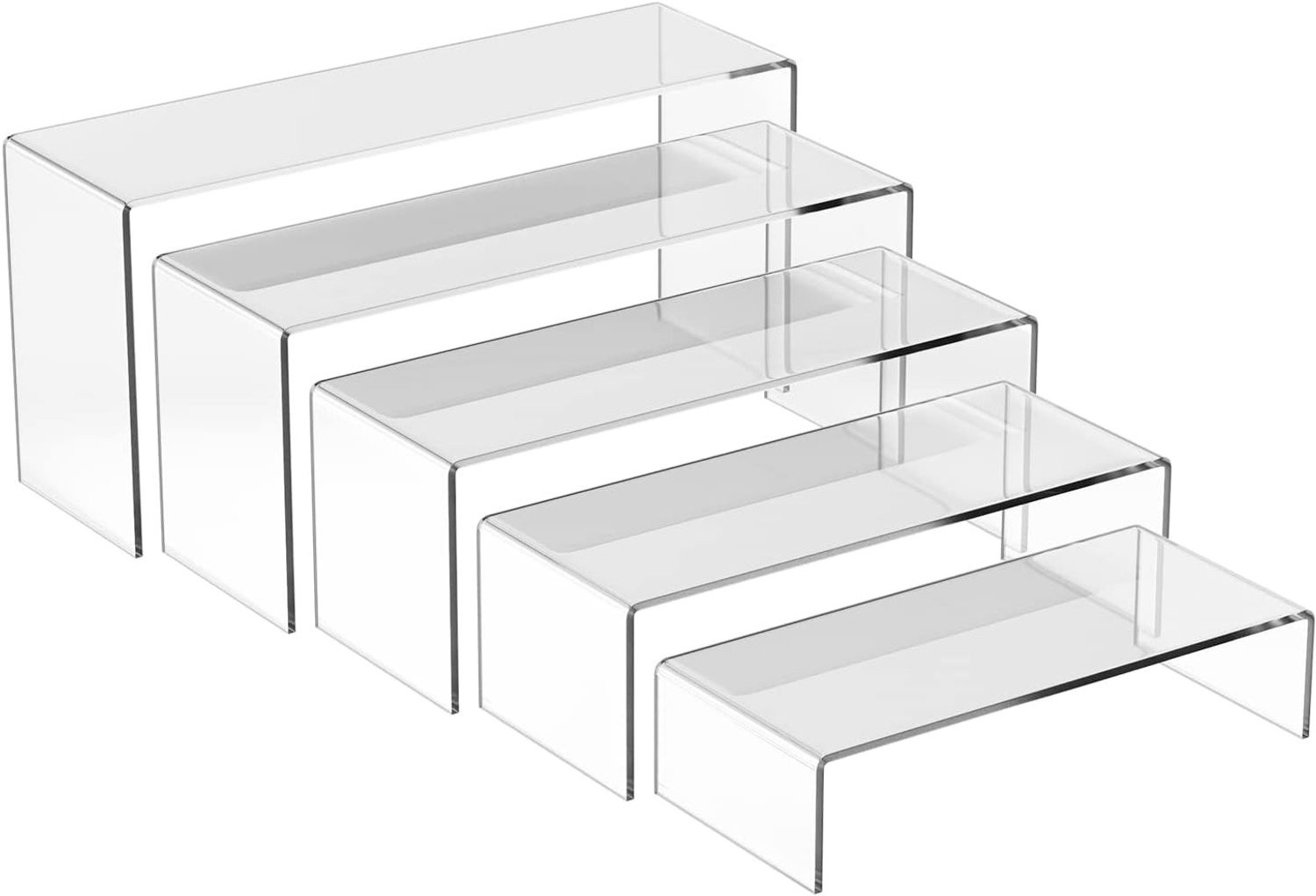 Transparante Acryl Displaystand voor Figuren, Cosmetica, Cupcakes en Sieraden