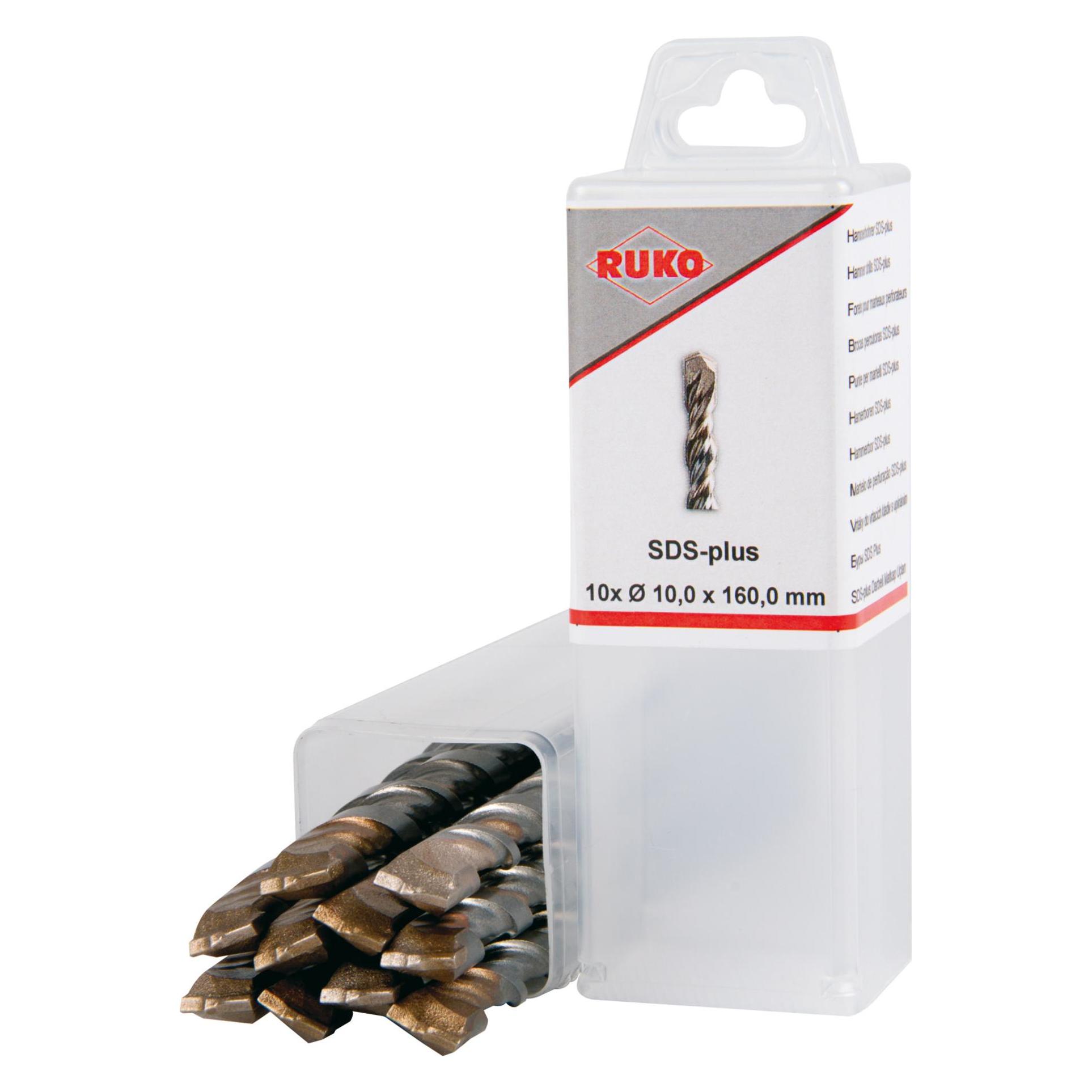 Ruko SDS-plus Hammerbohrer in Kunststoffverpackung Ø 8,0 mm Arbeitslänge 50 mm (8 Millimeter) (55792391)