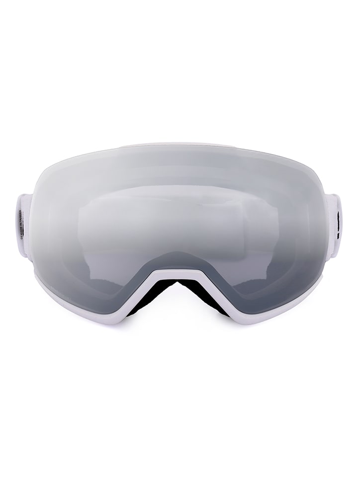 Briko Unisex-Ski-/ Snowboardbrille in Hellgrau - onesize