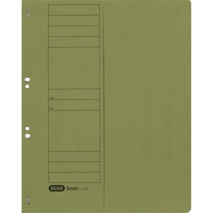 Elba Ösenhefter 21421 GN, A4, grün, halber Vorderdeckel, aus Recycling-Karton