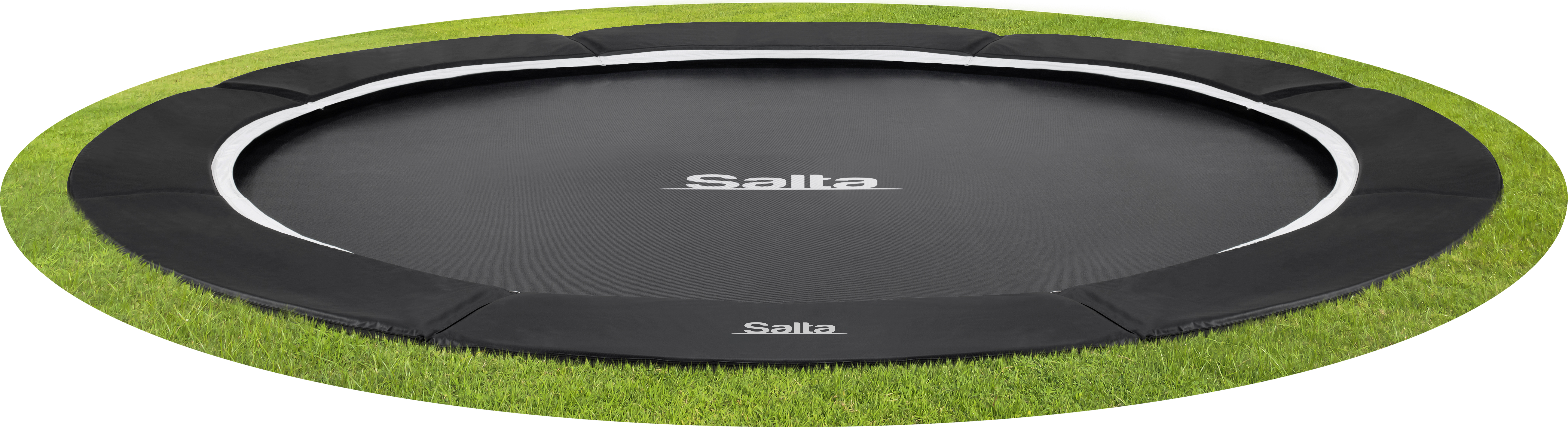 Salta Royal Baseground Sports Trampolin - Ø 366cm - Rund Schwarz