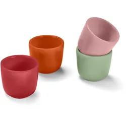 Tchibo - 4 Eierbecher - orange