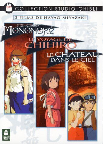 Coffret Hayao Miyazaki : Princesse Mononoké / Le Voyage de Chihiro / Le château dans le ciel - Coffret 3 DVD - Preis vom 09.10.2026 07:28:09 h