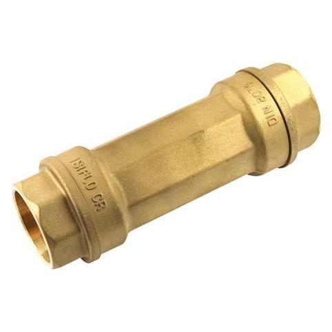 Aalberts ISIFLO Re1 partionsmuffe 32 mm, uden stop for PE+PVC rør (7070452000227)