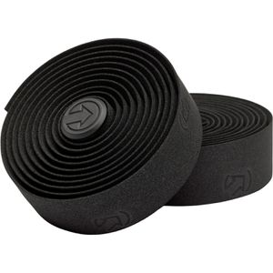 PRO Lenkerband Peaked Sport, 2 Rollen, schwarz, EVA-Schaum, stoßdämpfend, mit Lenkerstopfen, 200 cm