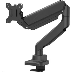 Fellowes Swing Single Monitor Tischhalterung mit C-Klemme (100091675), schwarz (Tisch, 49", 18 kg), Monitor Halterung, Schwarz