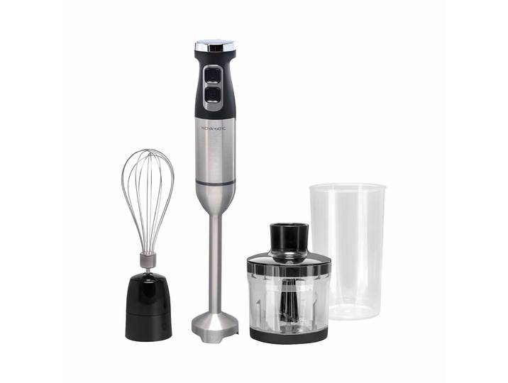 Novamatic Mastermix SB 1500 Set Stabmixer – schwarz / silber