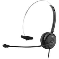 T'nB TNB Activ 100M Professional Mono Headset (Kabelgebunden, USB-A), Office Headset, Schwarz