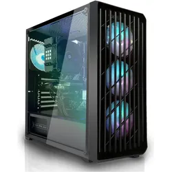 Systemtreff Gaming PC G255335 (512 GB, 16 GB, Intel Core i7-13700F), PC, Schwarz