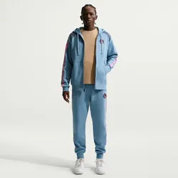 NIKE Sportswear Club Hoodie Herren 486 - work blue/diffused blue L