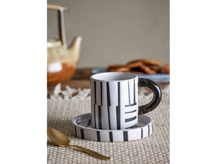 Tassen-Set Frankie 2-teilig Schwarz