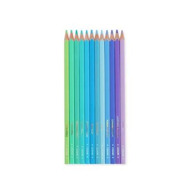 Legami 12er Set Buntstifte - Cyan