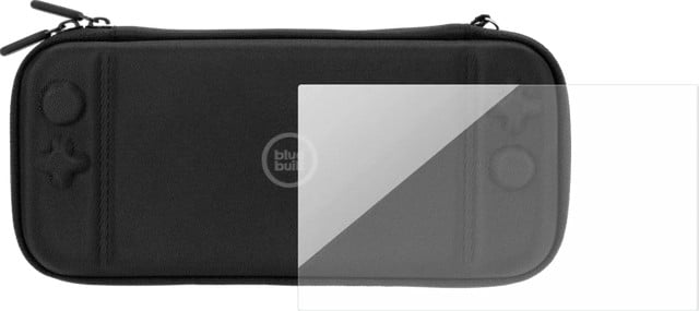 BlueBuilt Nintendo Switch OLED Hoesje met OLED Screenprotector Glas