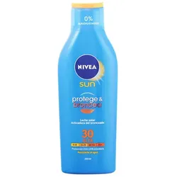 Nivea Sun Schutz And Bräune Sonnenlotion Spf30 200ml