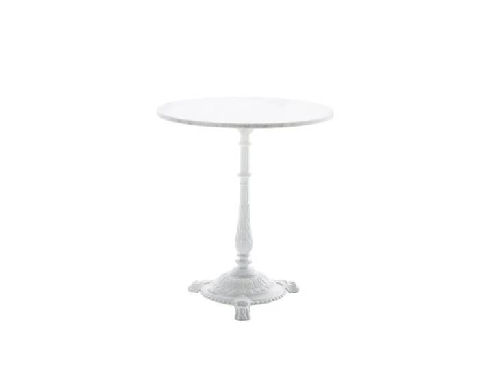 Byarums bruk Table de café Classic Marbre blanc, support blanc