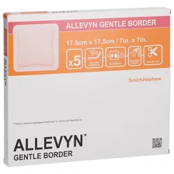 Allevyn Gentle Border 17,5x17,5 cm Schaumverband