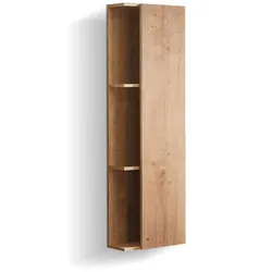 Puris Mittelschrankregal Rounds Holzoptik Eiche Natur