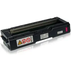 Inkadoo, Toner, Toner kompatibel zu Ricoh 407718 Toner, magenta Magenta (M)